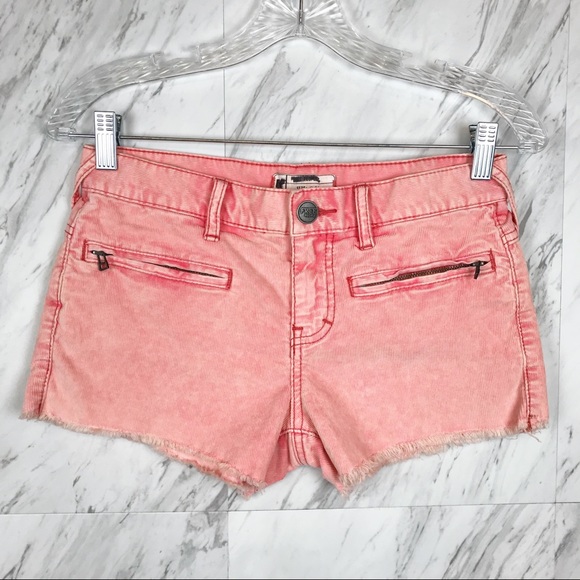 Free People Pants - Free People Corduroy Cut-Off Frayed Hem Shorts 24